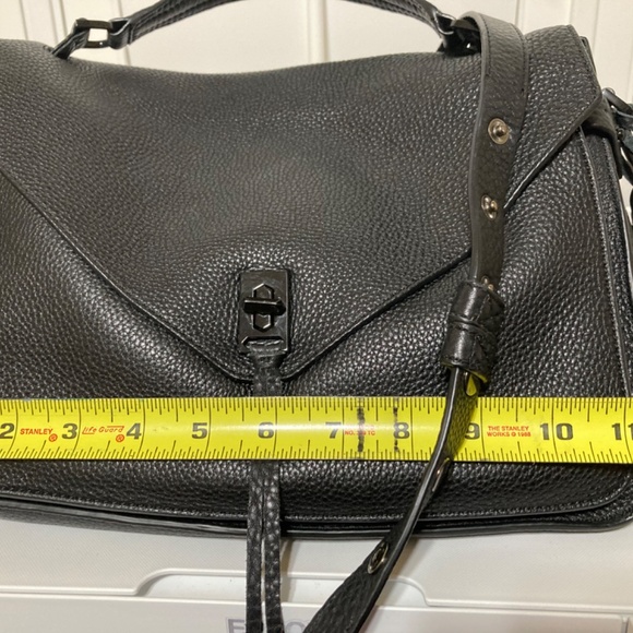 Black leather Rebecca Minkoff satchel new w/o tag - Picture 12 of 12